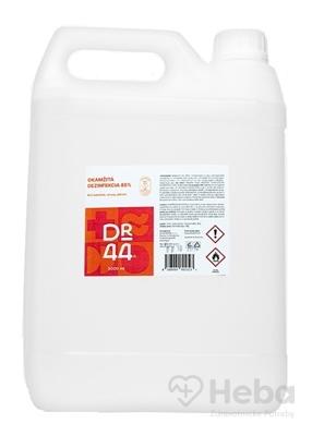 Dr.44 Okamžitá Dezinfekcia  dezinfekčný roztok (85% etanol) 1x5000 ml