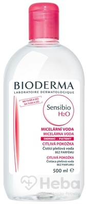BIODERMA Sensibio H2O  micelárna voda pre citlivú pleť 1x500 ml