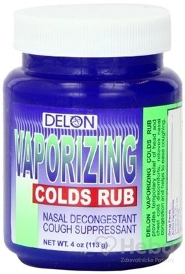 Delon Vaporizing Colds rub  balzam 1x113 g