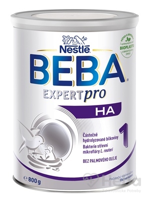 BEBA EXPERTpro HA 1 800 g - Počiatočné dojčenské mlieko