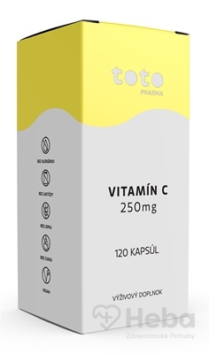TOTO Vitamín C 250 mg  120 kapsúl