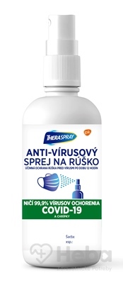 Theraspray Anti-vírusový Sprej na Rúška  1x100 ml
