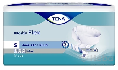 TENA Flex Plus S  inkontinenčné nohavičky s rýchloupevňovacím pásom 1x30 ks
