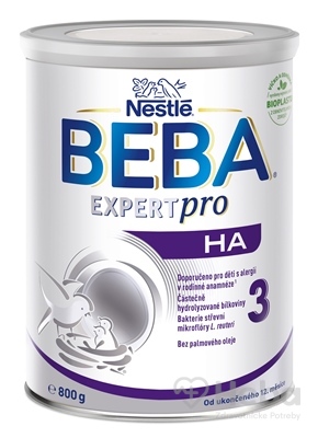 BEBA EXPERTpro HA 3 800 g - Batoľacie mlieko