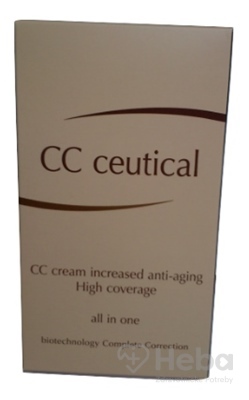 CC ceutical krém intenzívny účinok proti vráskam  s vysokou krycou schopnosťou (high coverage) 1x30 ml