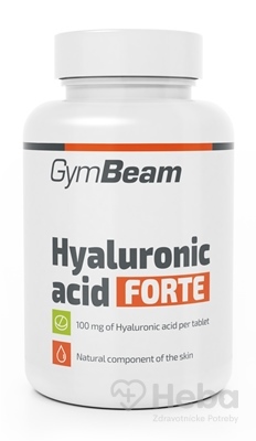 Kyselina hyalurónová Forte - GymBeam bez príchute 90 tab.