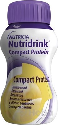Nutridrink Compact Protein  s banánovou príchuťou 24x125 ml
