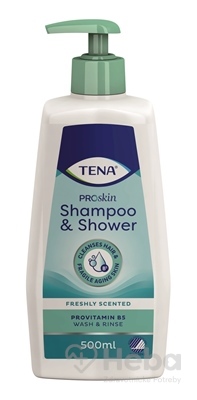 TENA Šampón a sprchový gél  shampoo & shower 1x500 ml