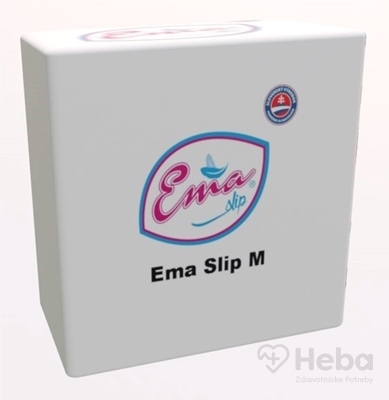 Ema Slip M  plienkové nohavičky zalepovacie, savosť 3500 ml, boky 75-110 cm, 1x20 ks