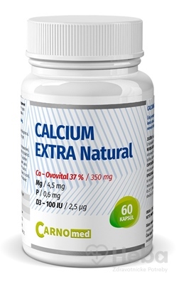 CarnoMed Calcium Extra Natural  60 kapsúl
