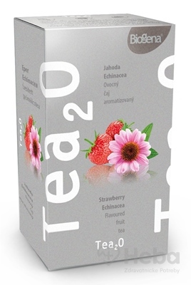 Biogena Tea2O Jahoda & Echinacea  ovocný čaj 20x2,3 g (46 g)