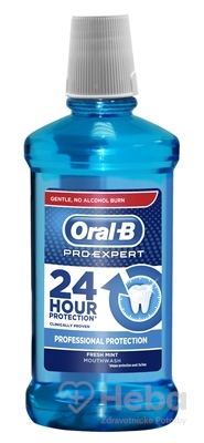 Oral-B Pro-Expert PROFESSIONAL PROTECTION  ústna voda, Fresh mint, 1x500 ml