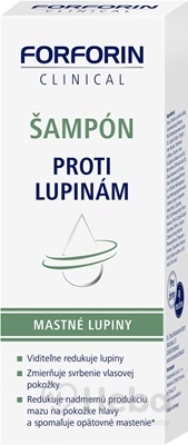 Forforin Šampón Proti Lupinám  mastné lupiny 1x200 ml