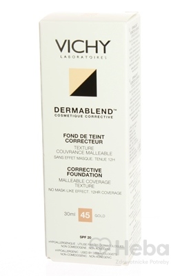 Vichy Dermablend 45 Kor.make-up  (M5541701) fluidný 1x30 ml