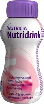 Nutridrink  jahodová príchuť (inov.2015) 4x200 ml