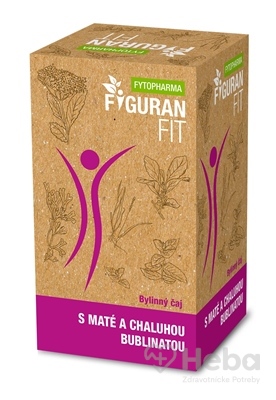 Fyto Figuran fit s Maté a Chaluhou Bublinatou  bylinný čaj, nálevové vrecká 20x1,5 g (30g)