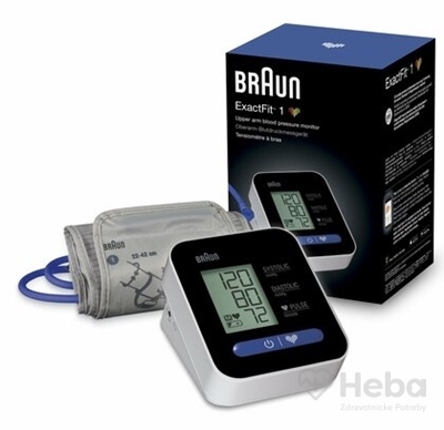 BRAUN EXACTFIT 1 BUA 5000 ramenný tlakomer