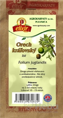 AGROKARPATY ORECH KRAĽOVSKÝ list  bylinný čaj 1x30 g