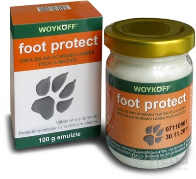 foot protect  emulzia ma ochranu labiek psov a mačiek 1x100 g
