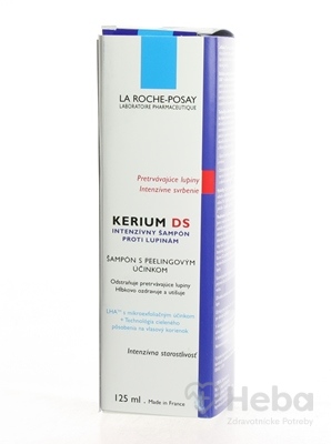 La Roche-Posay Kerium DS intenzívny šampón proti lupinám  125 ml šampón