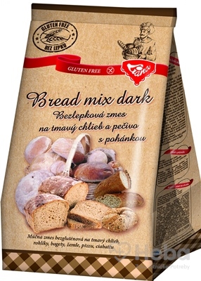 Liana Bread mix dark  plv (bezlepková zmes na tmavý chlieb a pečivo s pohánkou) 1x1000 g