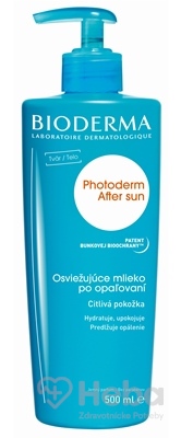 Bioderma Photoderm vyživujúce hydratačné telové mlieko po opaľovaní  500 ml mlieko po opaľovaní