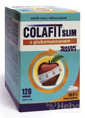 Colafit Slim s glukomannanom  120 kapsúl