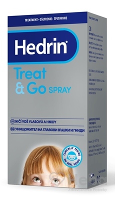 Hedrin Treat&go Spray  proti všiam a hnidám 1x60 ml