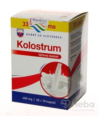 Dobré z SK Kolostrum 400 mg  cps 30+10 zadarmo (40 ks)