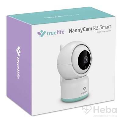TRUELIFE Videopestúnka digitálna NannyCam R3 Smart