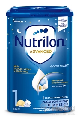 Nutrilon Advanced 1 Good Night  počiatočná mliečna dojčenská výživa v prášku (0-6 mesiacov) 1x800 g