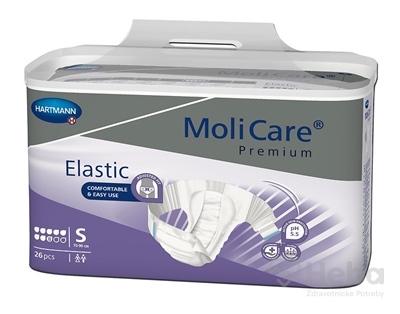 MoliCare Premium Elastic 8 kvapiek S  plienkové nohavičky zalepovacie 1x26 ks