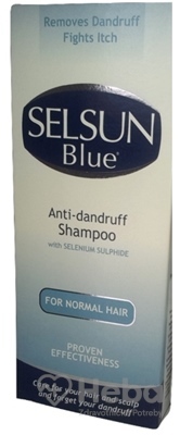Selsun Blue Šampón 1%  na normálne vlasy 1x200 ml