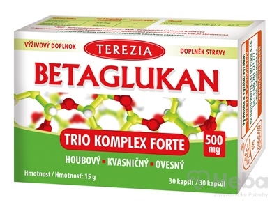 Terezia Betaglukan Trio Komplex Forte  cps 1x30 ks