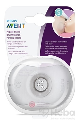 Philips AVENT Chránič prsných bradaviek small 2 ks + sterilizačný obal