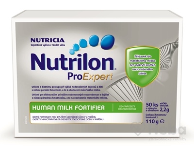 Nutrilon ProExpert Human Milk Fortifier (HMF)  (od narodenia) vrecká 50x2,2 g (110 g)