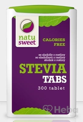 Natusweet Stevia Tabs  sladidlo, tablety 1x300 ks
