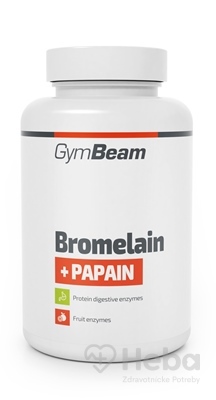 Bromelain Papain - GymBeam shadow 20 x 2,8 g 90 kaps.