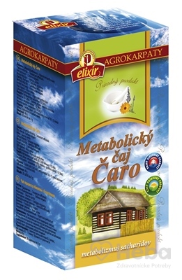 AGROKARPATY Metabolický čaj Čaro  prírodný produkt, 20x2 g (40 g)