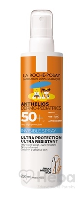 La Roche-Posay Anthelios Dermo-Pediatrics ultraľahký opaľovací sprej pre citlivú pokožku detí SPF50+  200 ml sprej