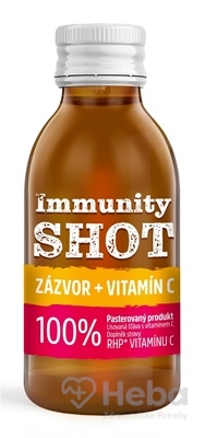 Leros Immunity SHOT ZÁZVOR+VITAMÍN C  šťava 1x150 ml