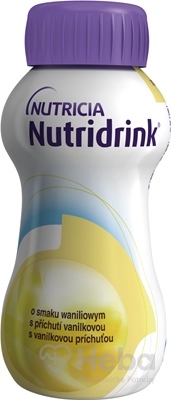 Nutridrink  vanilková príchuť 4x200 ml