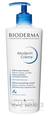 BIODERMA Atoderm Krém parfum V1  výživný telový (inov.2021) 1x500 ml