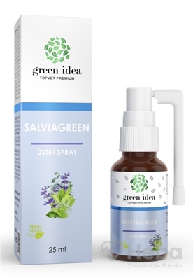 GREEN IDEA Salviagreen - ústny sprej