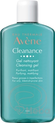 Avene Cleanance gel Nettoyant  (inov. 2020) čistiaci gél bez mydla, mastná pleť 1x200 ml