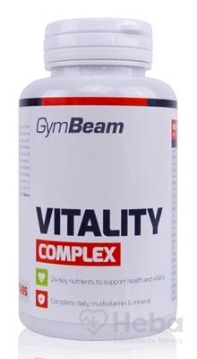 Vitality complex - GymBeam bez príchute 120 tab.