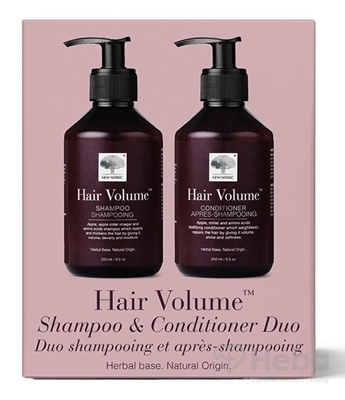 New Nordic Hair Volume Duopack  250 ml šampón + 250 ml kondicionér