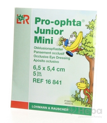 Pro-optha Junior Mini Očné Krytie  1x5 ks
