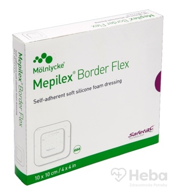 MEPILEX BORDER FLEX 10X10CM 5KS 595300