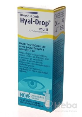 Hyal Drop Multi  očná instilácia 1x10 ml